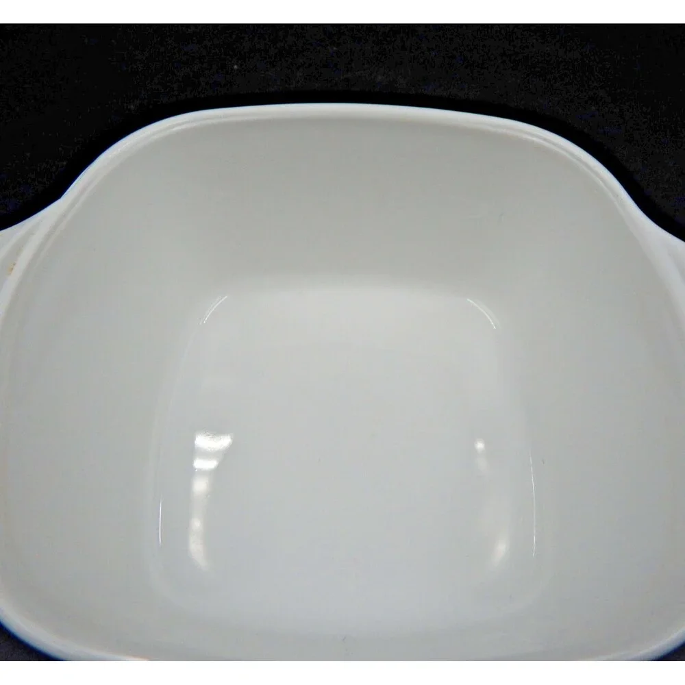 Corning Ware P-43-B White Casserole Dish Plastic Storage Lid 700 ML